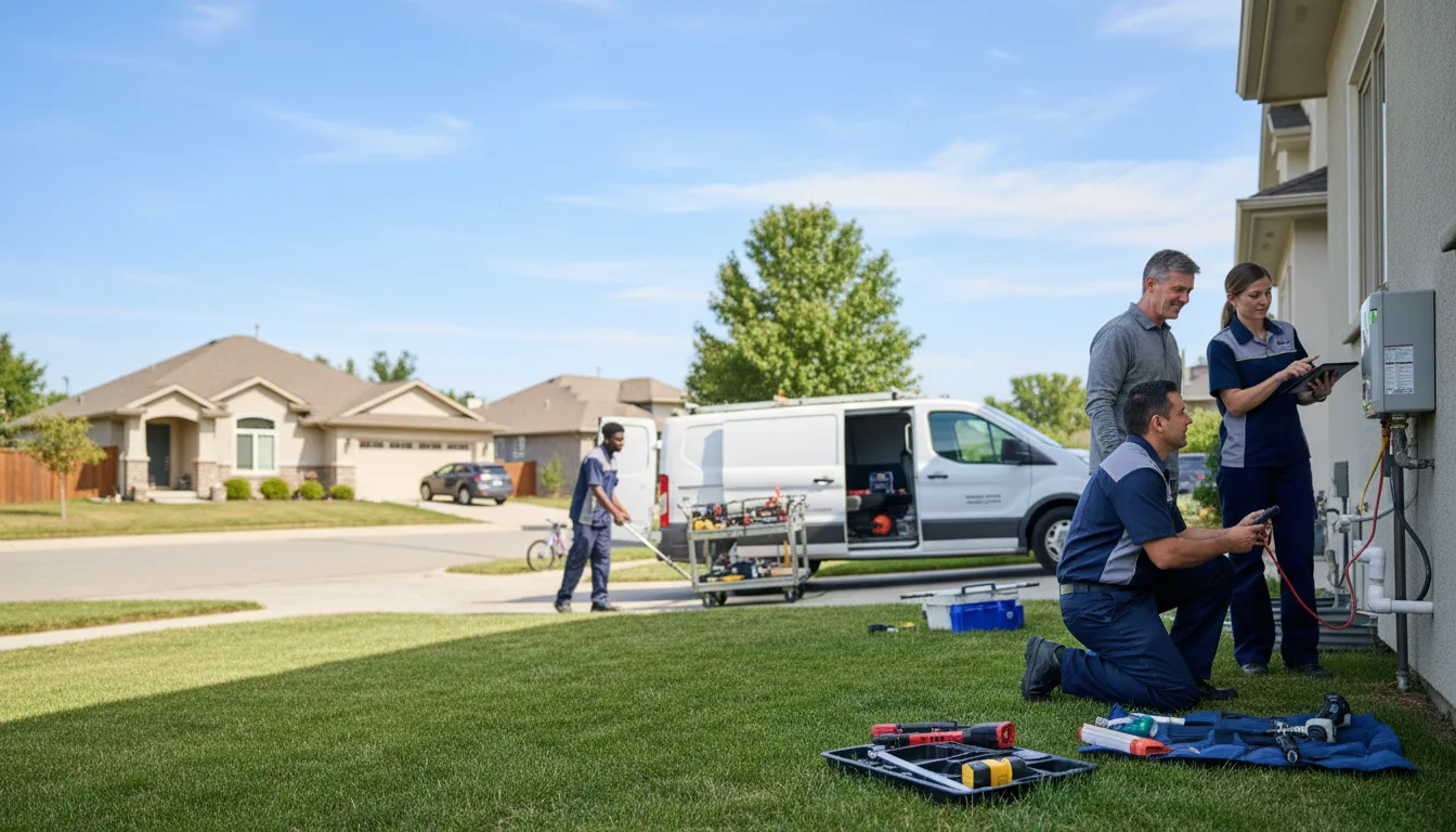 Tankless water heater service in Rupert, GA
